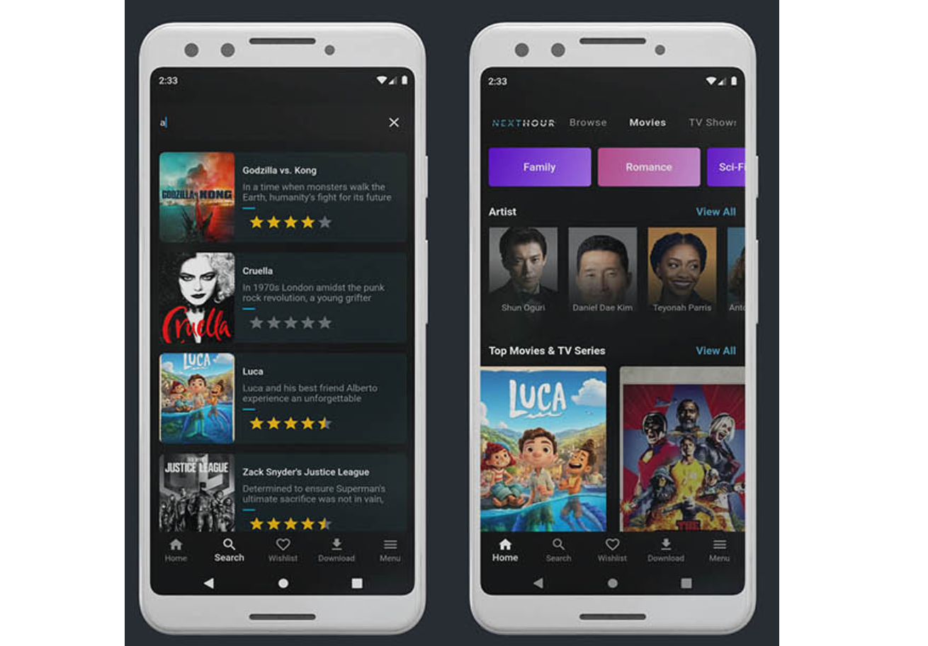 Next Hour v6.3 - Movie Tv Show & Video Subscription Portal Cms Web and Mobile App